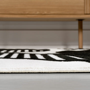 Nordby Geometric Arch Scandi Striped Area Rug